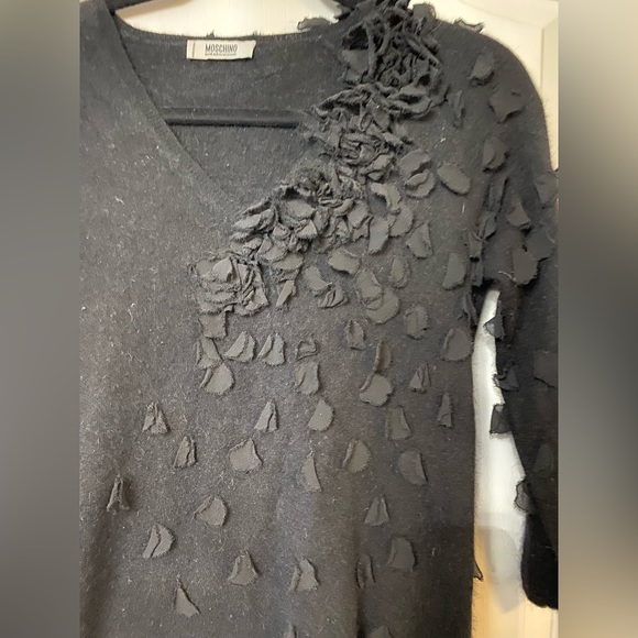 Moschino cheap and chic angora virgin wool sweater size S - Picture 4 of 11